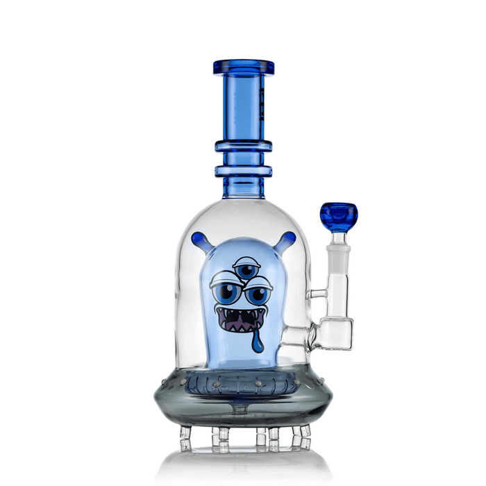 The 11.5" UFO Space Monster Bong-Blue Color