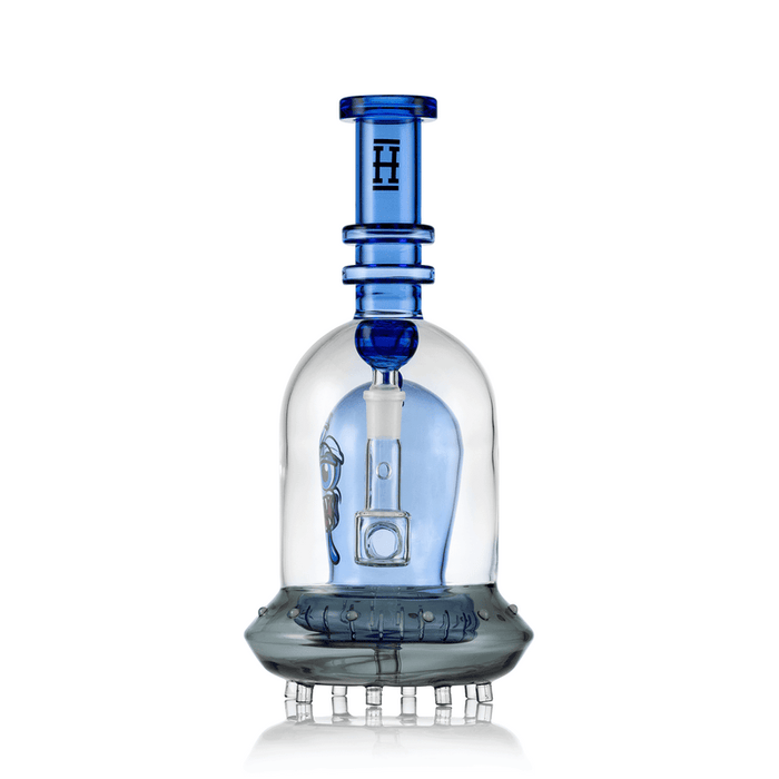 The 11.5" UFO Space Monster Bong-Blue Color