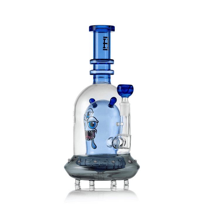 The 11.5" UFO Space Monster Bong-Blue Color