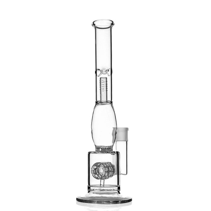 14" Tall Honeycomb Bong With Tire Style And Honeycomb Glass  Bongs