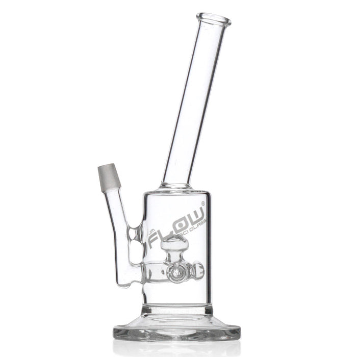 JM Flow Sci Glass Angle Neck Cross Perc Water Pipe