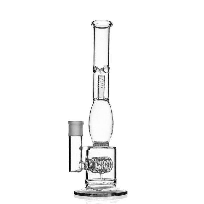 14" Tall Honeycomb Bong With Tire Style And Honeycomb Glass  Bongs