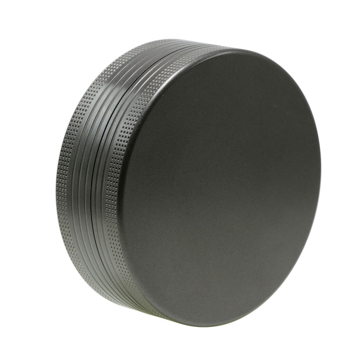 100MM Two-Layer Ceramic Washable Herb Grinder-Gun-black