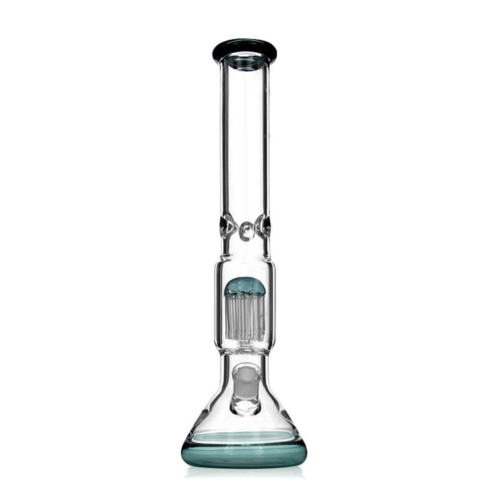 Beaker Dome Percolator Splash Ice Hookah Glass Smoking Water Pipes 296#