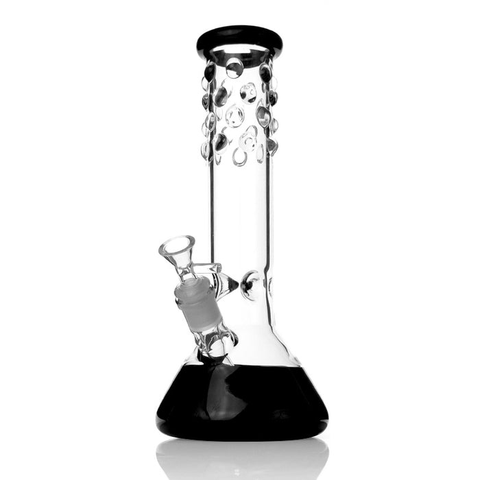 Straight Tube Glass Water Pipe Beaker Shape Water Bong