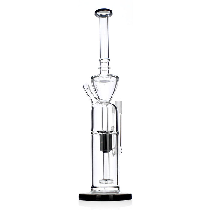 10‘’ Straight Glass Reflow Smoking Water Pipe