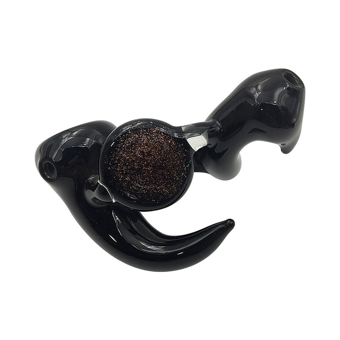 Glass Animal Smoking Pipes Glass Pipe Hand Pipes 340#