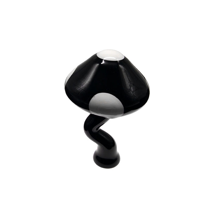 Nuclear Black Mushroom Cloud Glass Hand Pipe for Tabacco Smoking 035#