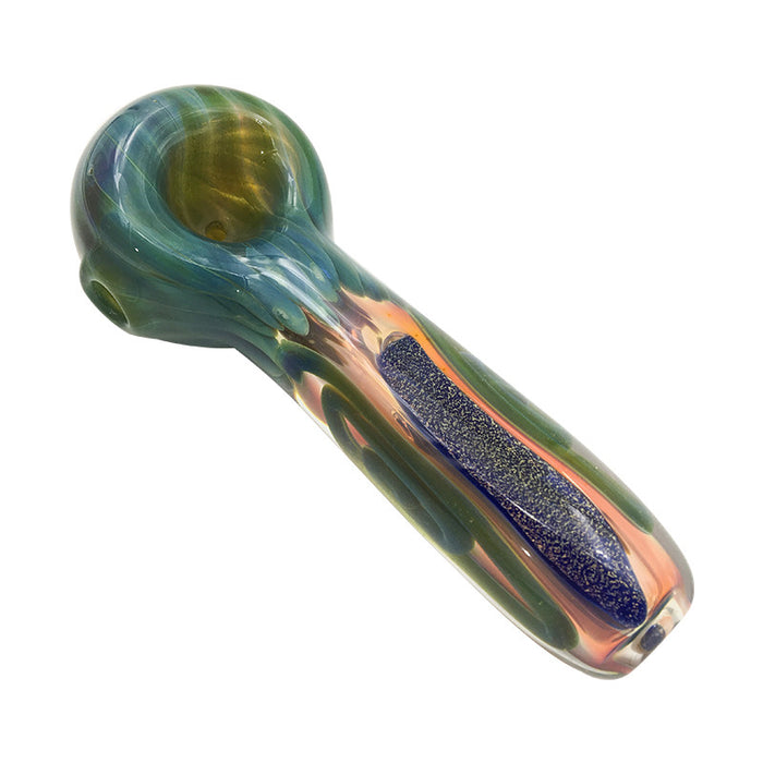 Custom New Colorful Herb Tobacco Hookah Spoon Hand Pipe 337#
