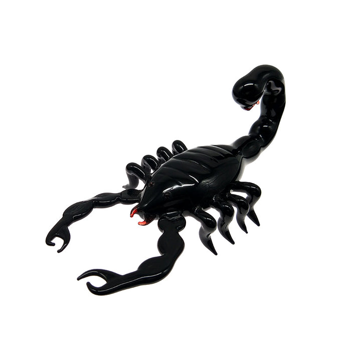 Cool Pipes Black Glass Scorpion Glass Pipe Smoking Pipes 065#