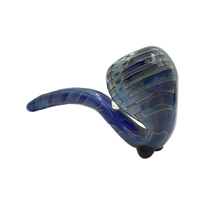 Sherlock Glass Hand Pipe Wholesale Glass Smoking Spoon Pipe 329#