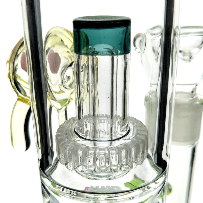 Burner Glassworks Inline Perc Water Glass Smoking Water Pipe