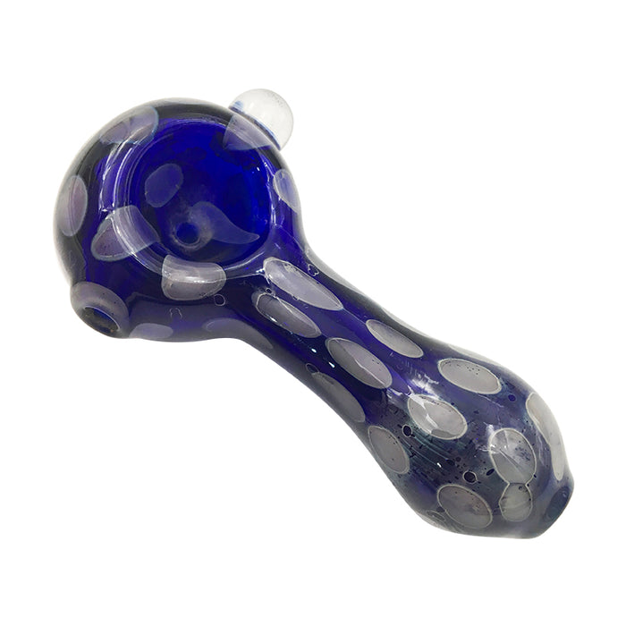 Newest Fumed Glass Spoon Hand Pipe for Smoking 311#