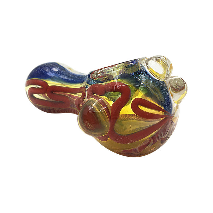 Glass Hand Pipe Mini Bowl Glass Smoking Spoon Pipe 326#