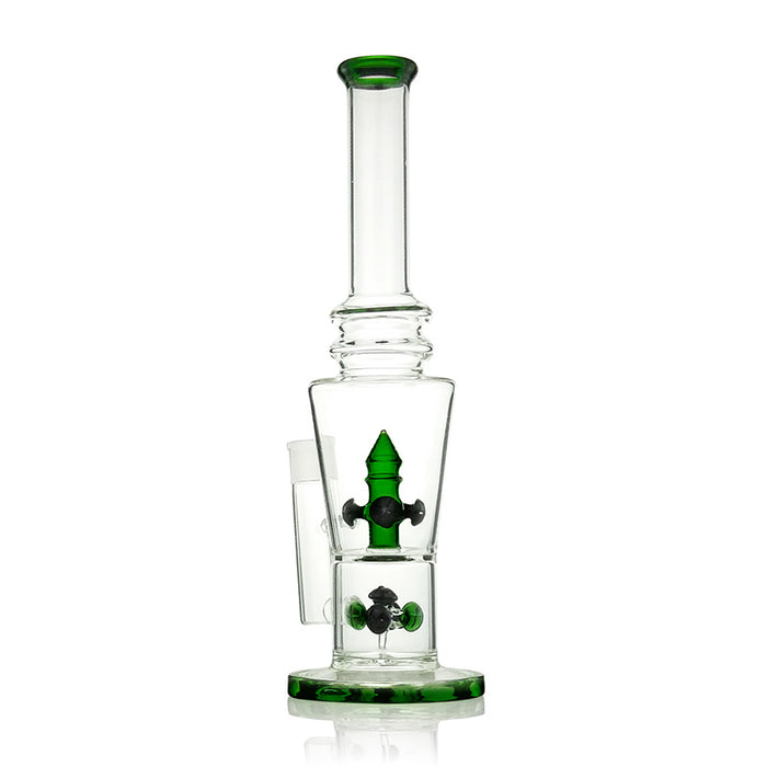 Tower Inline Shower Heady Glass Water Pipe