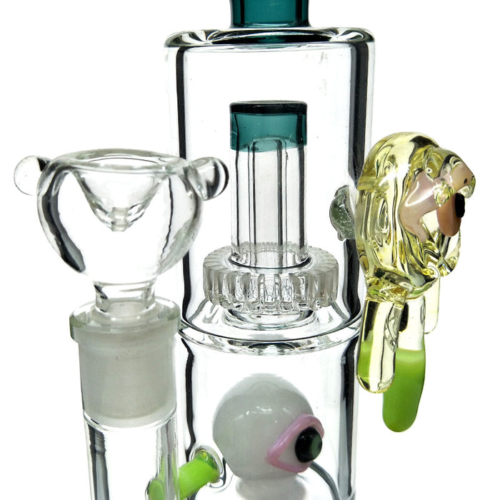 Burner Glassworks Inline Perc Water Glass Smoking Water Pipe