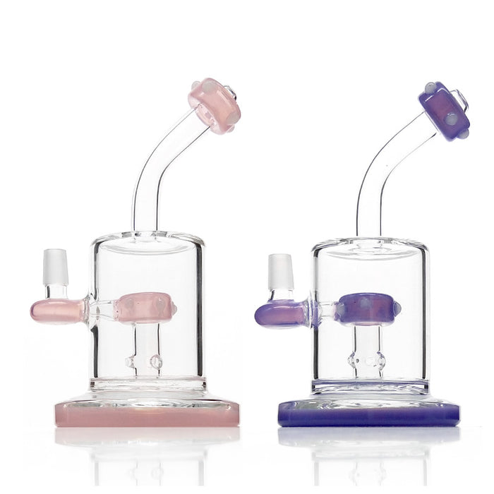 Mini Glass Smoking Water Pipes with Big Base 265#