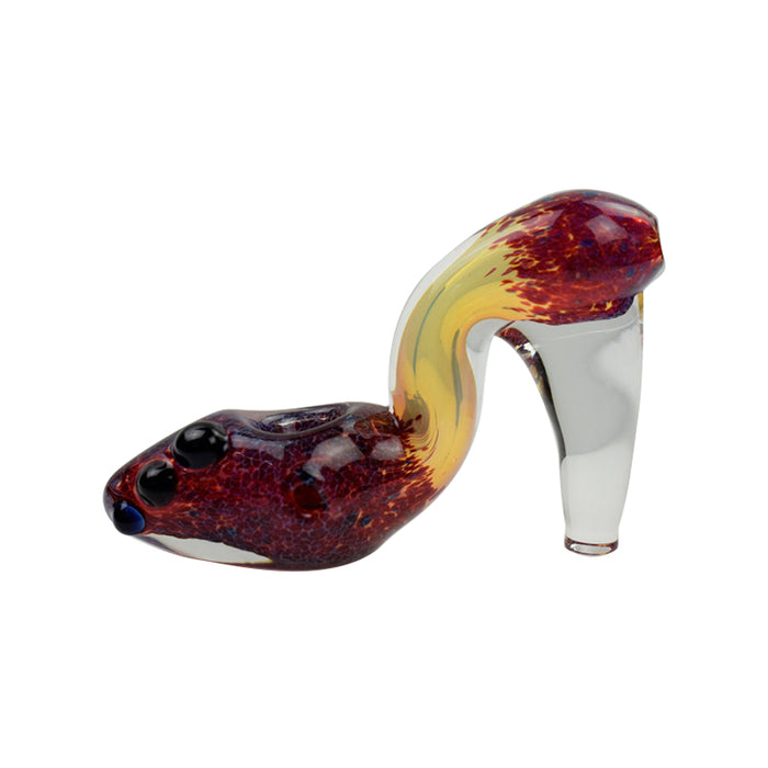 High quality high heel glass hand pipe the best gift for girls 625#