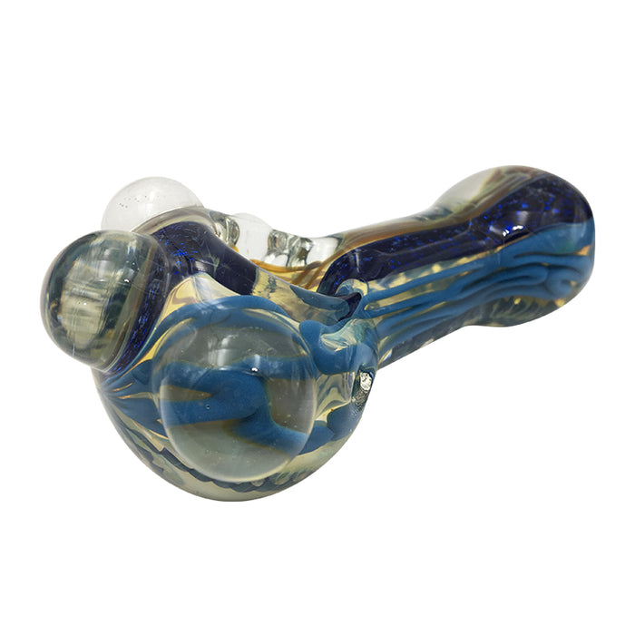 Glass Spoon Pipes Glass Pipe for Smoking Hand Made Pipes 214#