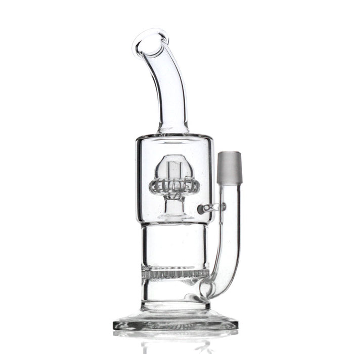 Thick Honeycomb to Domed Showerhead Water Pipe 8 Inches Tall G42