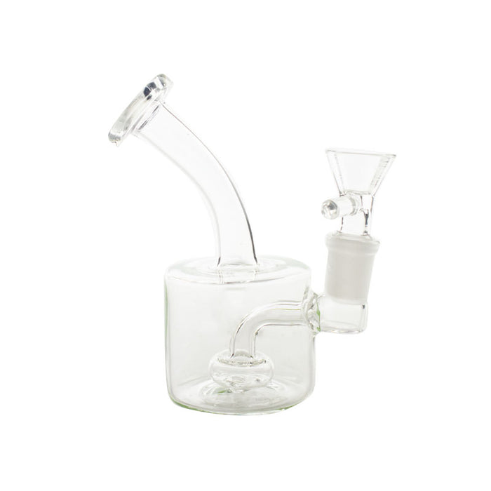 Bent Type Glass Water Pipe Small Oil Rigs Small Bong 162#