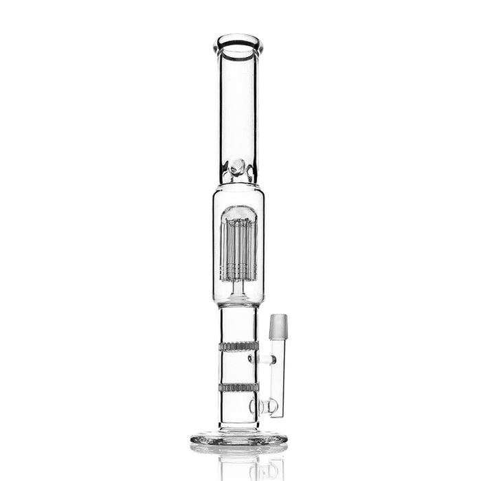 15" Double Honeycomb Perc to 8 Arm Tree Water Pipe Bong