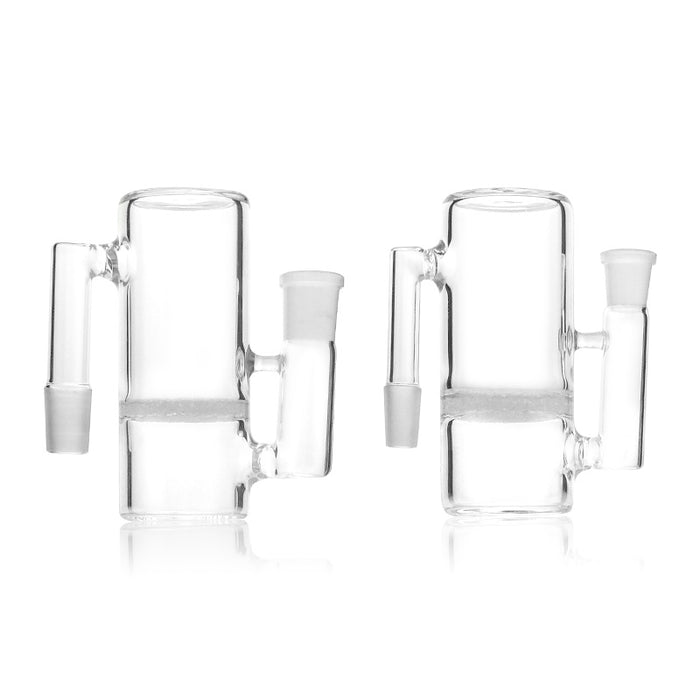 14/18mm Glass Ash Catcher 4.5 Inch Clear Glass Ashcatcher 143#