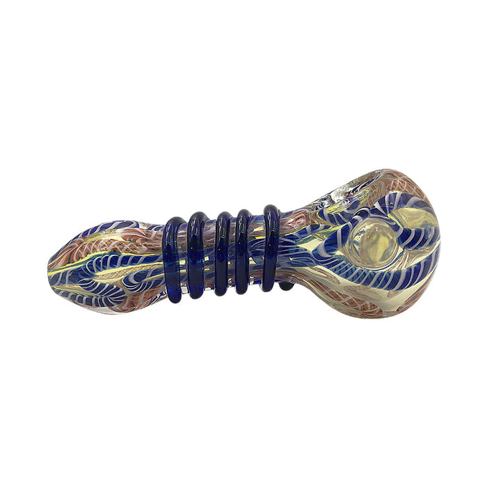 Wholesale Colorful Glass Pipes Smoking Pipes  Glass Bubblers 406#