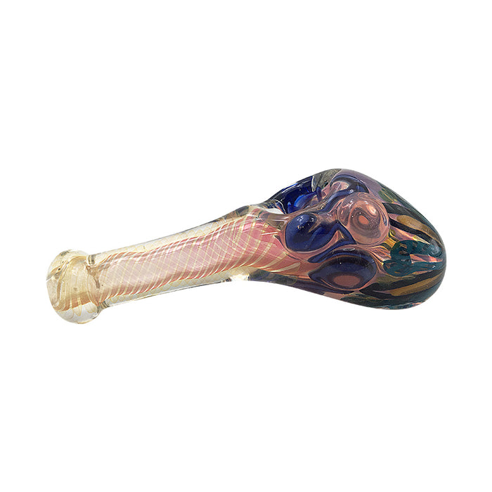 Best Quality Spoon Glass Smoking Pipes Colorful Mini Hand Pipe 431#