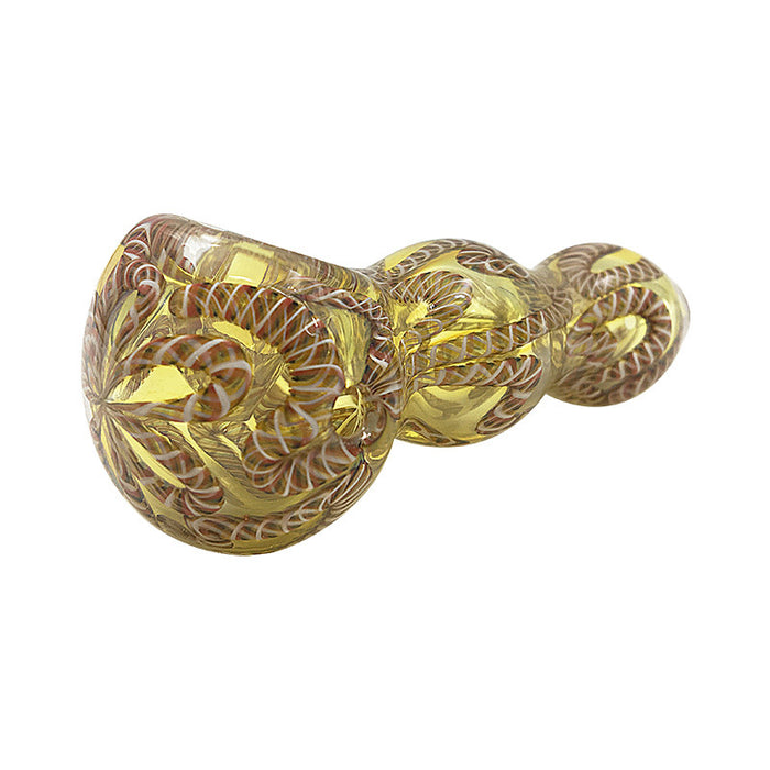 New Glass Hand Pipe ColorGlass Spoon Pipe 335#