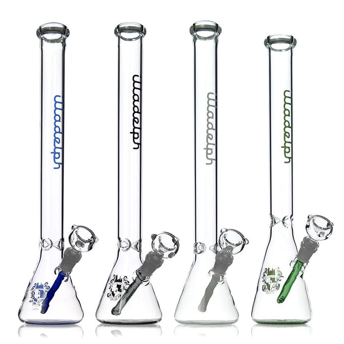 17" Tall  Illadelph Beaker Base Glass Water Pipe for Smoking