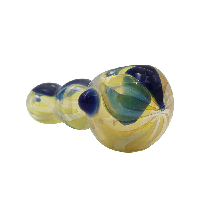 Wholesale Hookah Glass Pipes for Smoking Herb Hand Pipes Spoon Pipe 438#