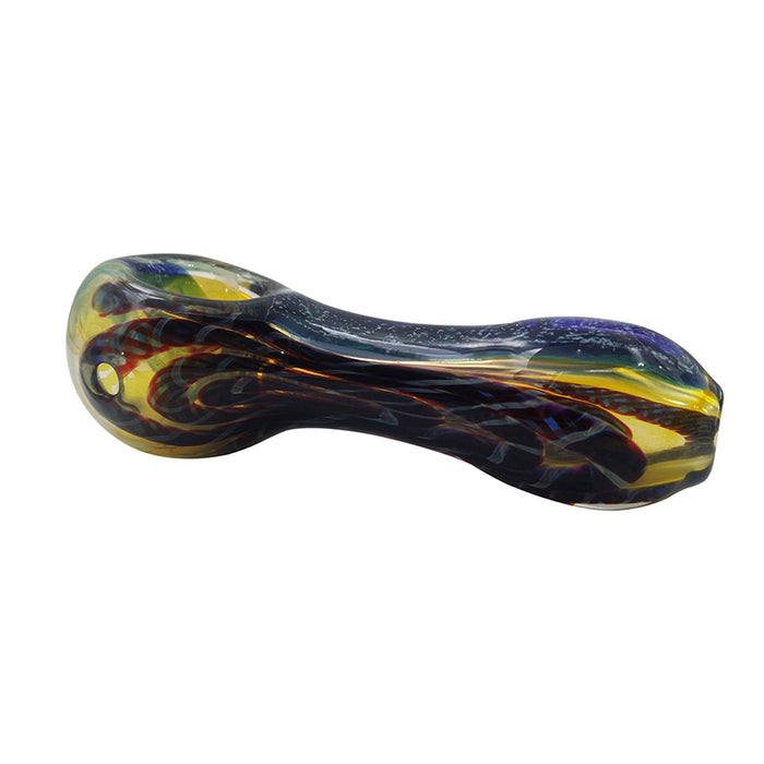 OEM Colorful Glass Spoon Smoking Pies 443#
