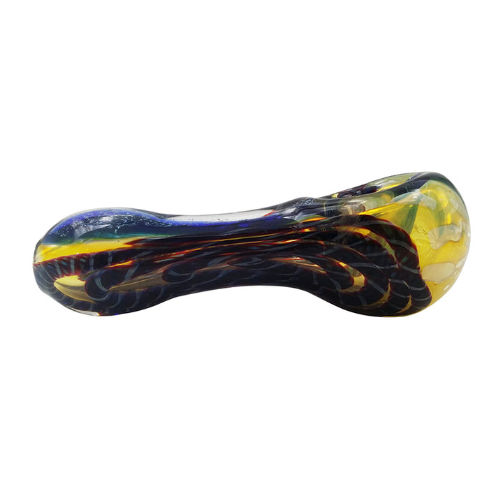 OEM Colorful Glass Spoon Smoking Pies 443#