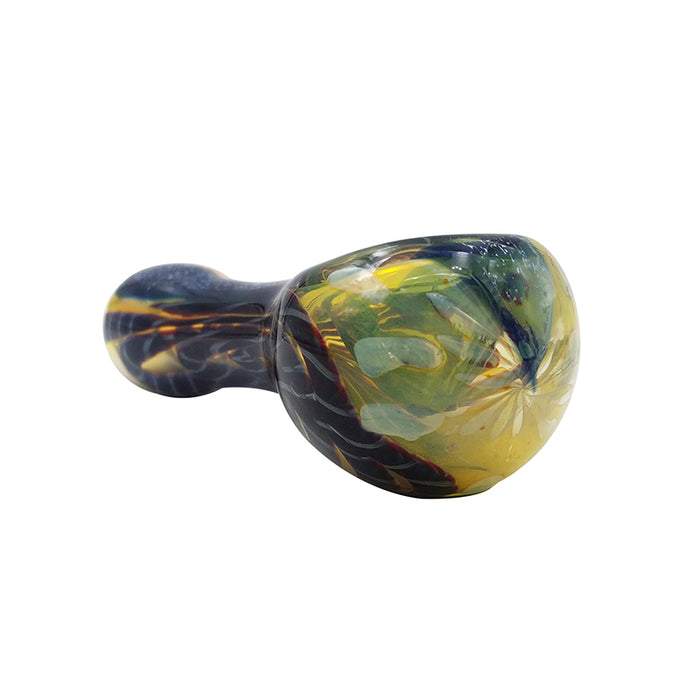 OEM Colorful Glass Spoon Smoking Pies 443#