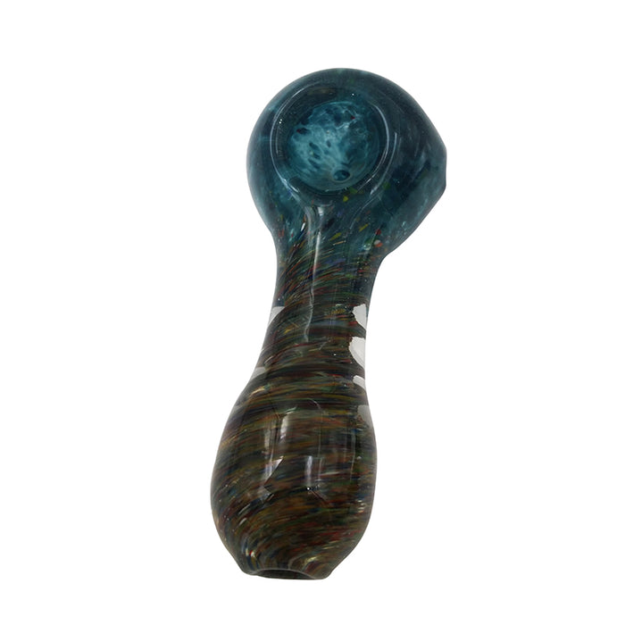 Handmake Spoon Pipes Wholesale Glass Honeycomb Dab Pipe 444#