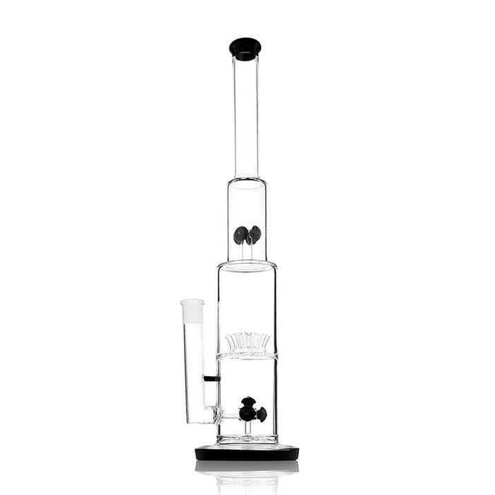 Glass Bongs Sprinkler Multilayer Filter Glass Water Pipes Puse Tube 159#