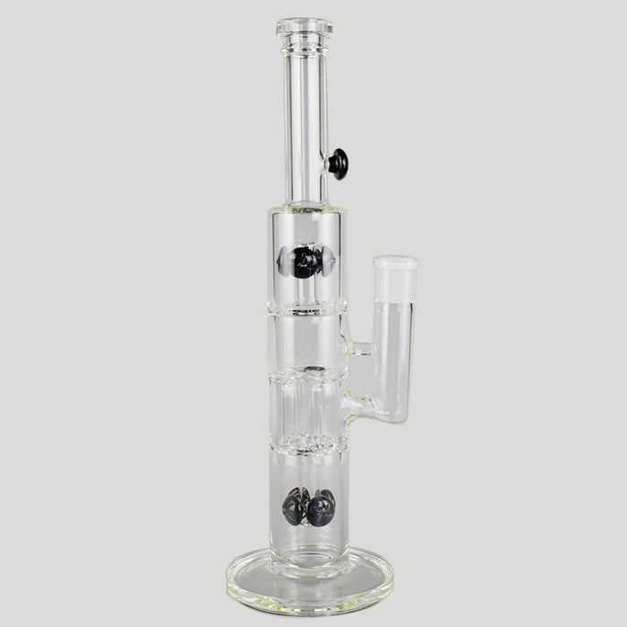 Big and Tall Design Glass Water Bong Straight Bong for Smoking 414#