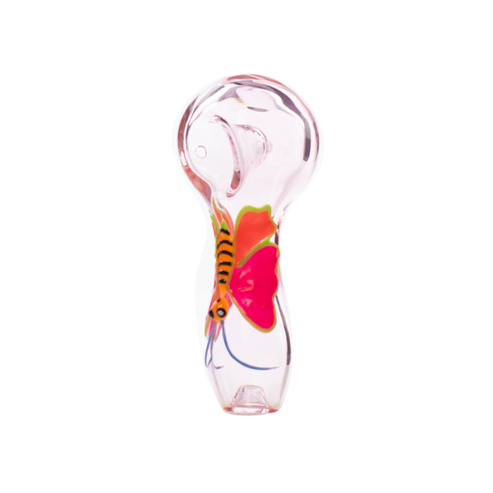 3.5“ Classic style glass smoking pipe G36