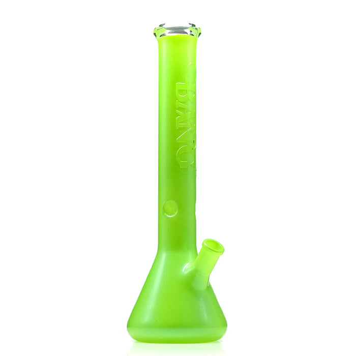 Luminous Green Beaker Water Bong with Ice Catcher 16"  Height 283#