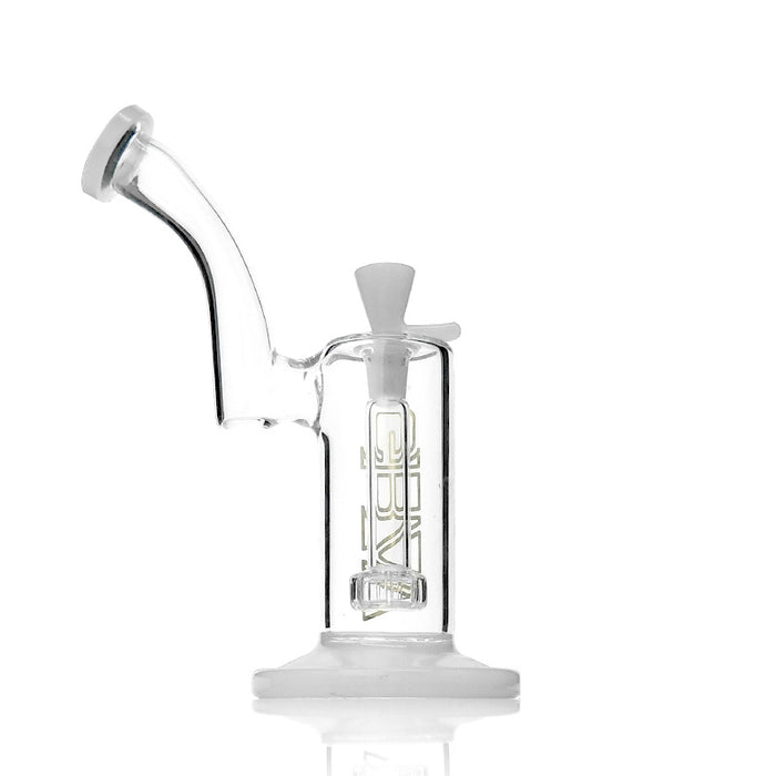 Grav Labs Grav Gold Jade White Lip Wrapped Bubbler