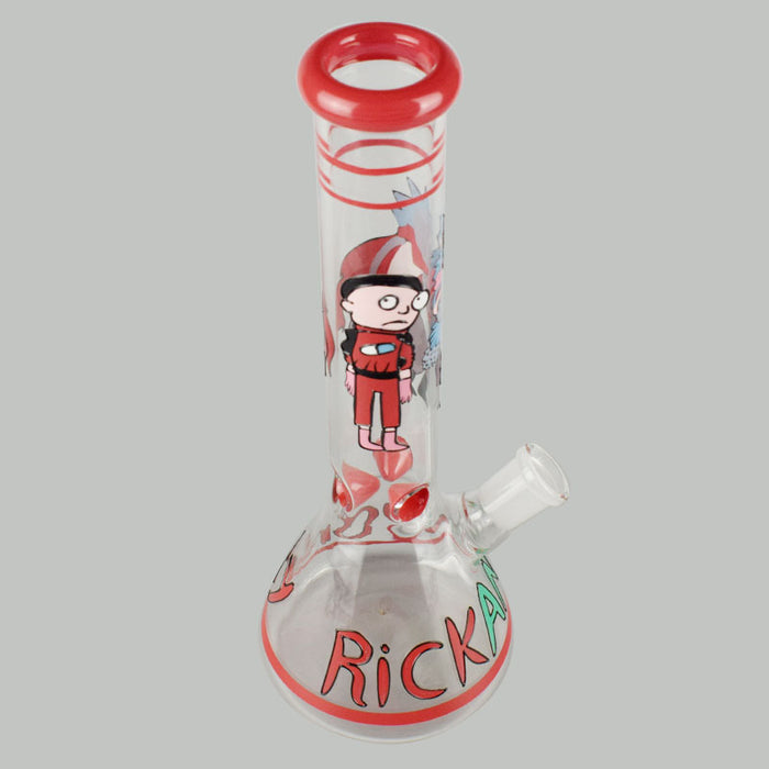 Rick & Morty Beaker Bong | Red Accents