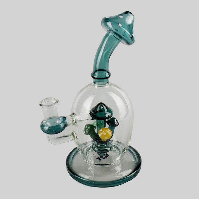 Dab Rig New Recycler Oil Rigs Wax Water Bong Pipe Heady Bong 390#