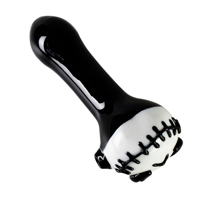 Glass Oil Burner Pipe Spoon Pipes Ghost Halloween  578#