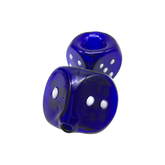 Dice Shaped Glass Hand Pipe Good Design Hot Selling Pipe 117#