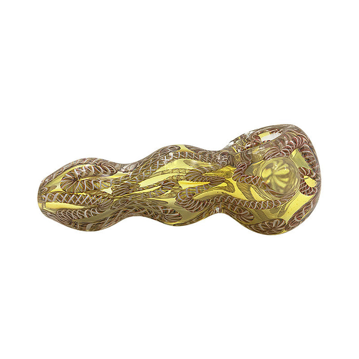 New Glass Hand Pipe ColorGlass Spoon Pipe 335#