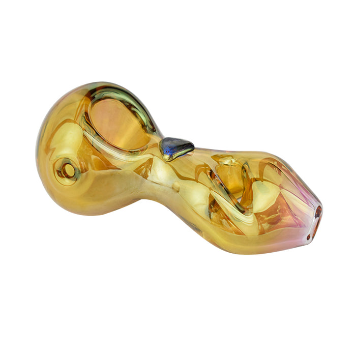 Wholesale Glass Smoking Hand Pipes with Pink Color 380#