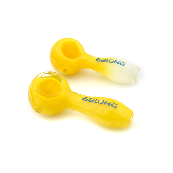 Mini Glass Hand Pipe with Logo G004