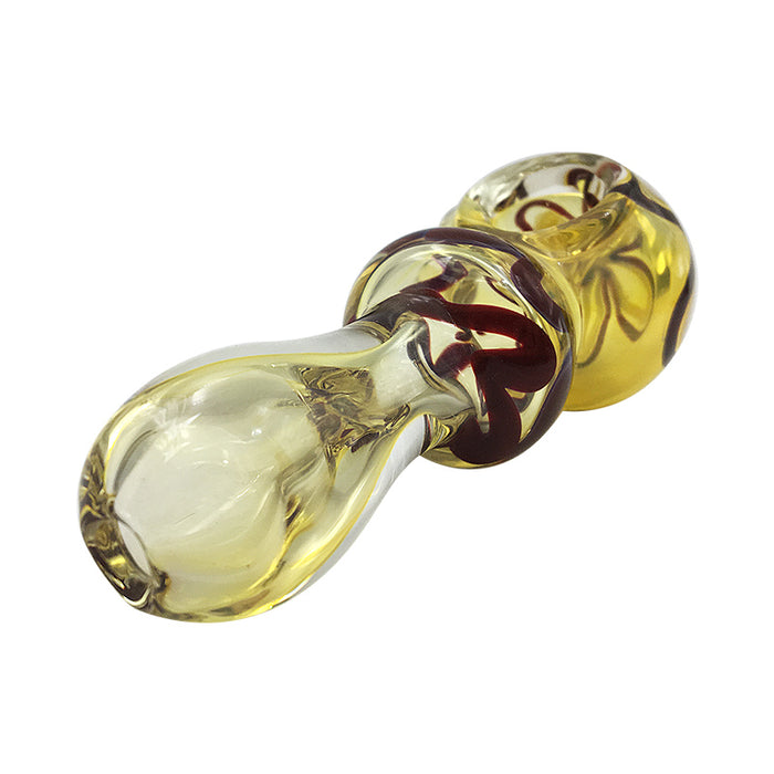 Heady Spiral Coil Spoon Pipe Man-Made Pipe 419#