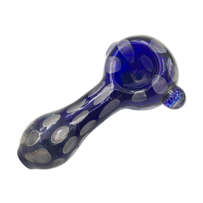Newest Fumed Glass Spoon Hand Pipe for Smoking 311#